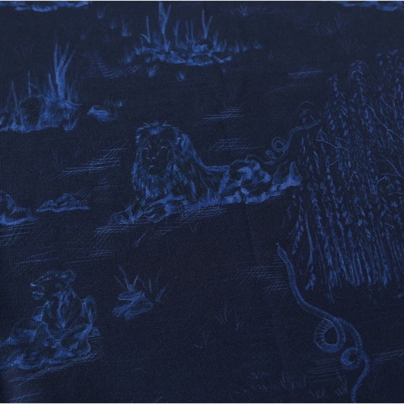 Greyson Mens M Polo Shirt Lion Pride Graphic Animal Print Golf Luxury NWT Willow - Picture 11 of 14